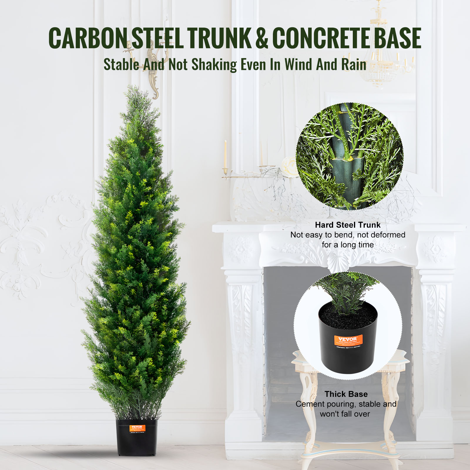 SucceBuy Artificial Cedar Topi - Dracaena Marginata recension och pris