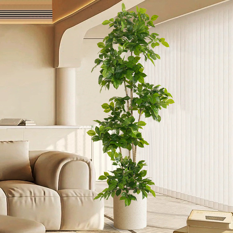 2-78in Large Fake Plants Artif - Dracaena Marginata recension och pris