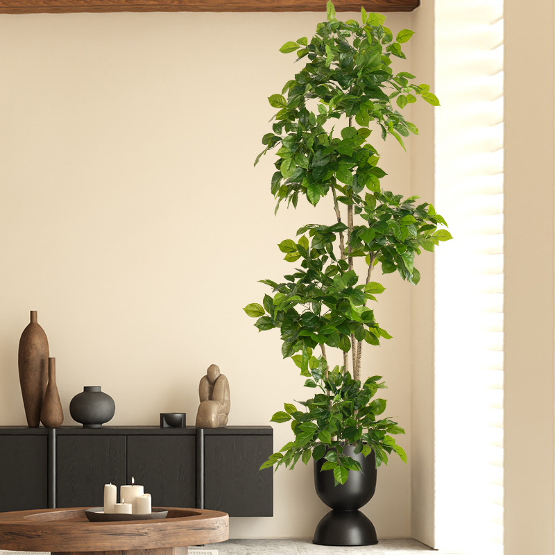 2-78in Large Fake Plants Artif - Dracaena Marginata recension och pris